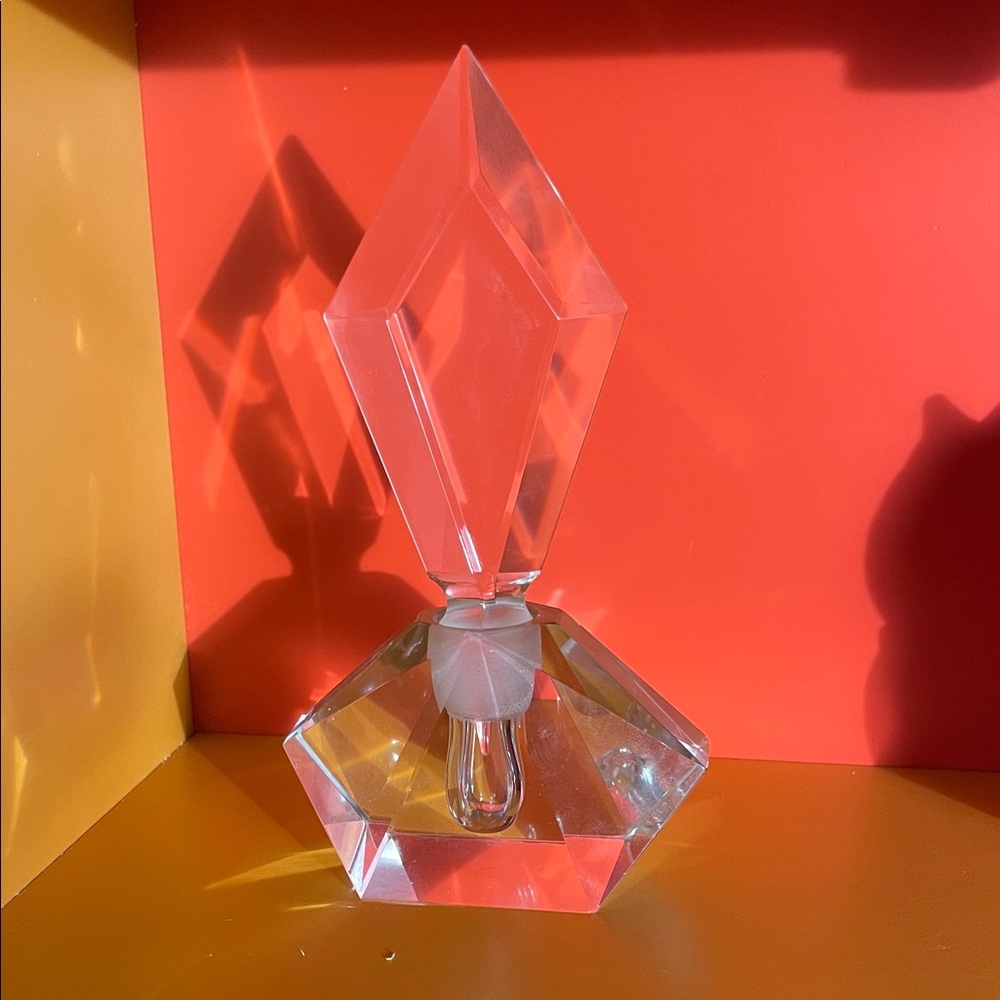 Vintage Crystal Perfume Bottle